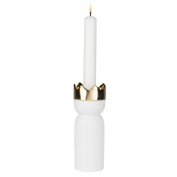 räder Königslicht Melchior Kerzenhalter für Weihnachtskerzen 90760 Porzellan